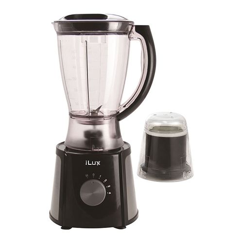 Ilux Blender & Grinder - 2 En 1- LX-315 - Bol 1.5 L - Noir Ilux Blender & Grinder - 2 En 1- LX-315 - Bol 1.5 L - Noir